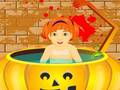 Hra Little Baby Halloween Bathing