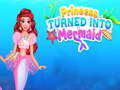 Hra Princess Turned Into Mermaid