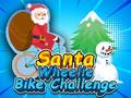 Hra Santa Wheelie Bike Challenge
