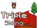 Hra Triple Skiing 2D