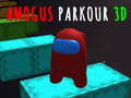 Hra Amog Us parkour 3D