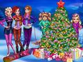 Hra Princesses Christmas tree