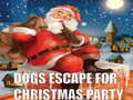 Hra Dogs Escape For Christmas Party