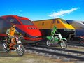 Hra Bike vs Train