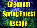 Hra Greenest Spring Forest Escape 