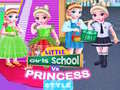 Hra Little Girls School vs Princess Style