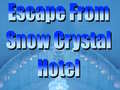 Hra Escape From Snow Crystal Hotel