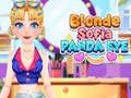Hra Blonde Sofia Panda Eyes