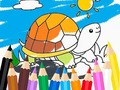 Hra Coloring Book: Sunny Turtle