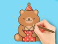 Hra Coloring Book: Gift Bear