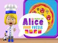 Hra World of Alice Food Puzzle