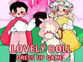 Hra Lovely Doll Dress Up Game 