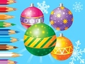 Hra Coloring Book: Christmas Decorate Balls