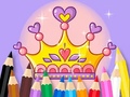 Hra Coloring Book: Princess Crown
