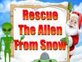 Hra Rescue The Alien From Snow