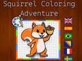 Hra Squirrel Coloring Adventure