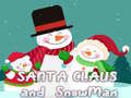 Hra Santa Claus and Snowman Jigsaw