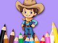 Hra Coloring Book: Cowboy