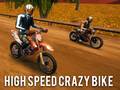 Hra High Speed Crazy Bike