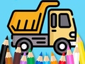 Hra Coloring Book: Dump-Truck