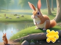 Hra Jigsaw Puzzle: Rabbit And Squirrels