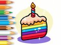 Hra Coloring Book: Birthday Cake
