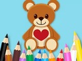 Hra Coloring Book: Toy Bear