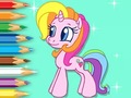 Hra Coloring Book: Shining Pony