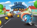 Hra Blue Mushroom Cat Run