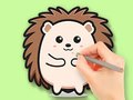 Hra Coloring Book: Cute Hedgehog