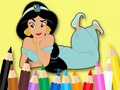 Hra Coloring Book: Princess Jasmine