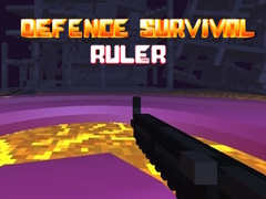 Hra Defence Survival Ruler