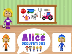 Hra World of Alice Occupations