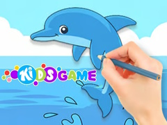 Hra Coloring Book: Cute Dolphin