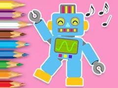 Hra Coloring Book: Robot Dancing