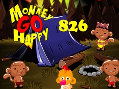 Hra Monkey Go Happy Stage 826