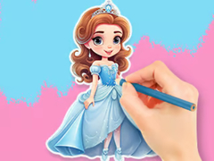 Hra Coloring Book: Chibi Princess