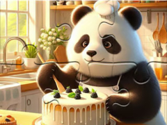 Hra Jigsaw Puzzle: Panda Baker