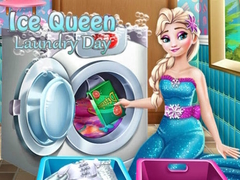 Hra Ice Queen Laundry Day