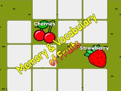 Hra Memory & Vocabulary of Fruits