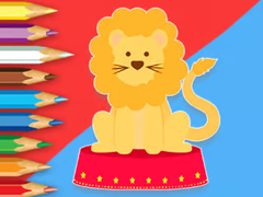 Hra Coloring Book: Circus-Lion