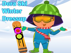 Hra Dora Ski Winter Dressup