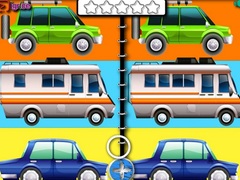 Hra Cartoon Cars Spot The Difference