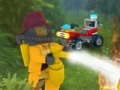 Hra Lego forest fire-fighting team
