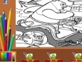 Hra Kung Fu Panda Coloring Game