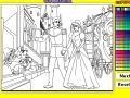 Hra Cinderella Online Coloring Game