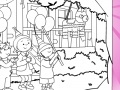 Hra Caillou Online Coloring Game