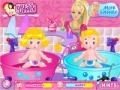 Hra Barbie Twins Babysitter
