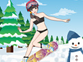 Hra Snowboard Girl