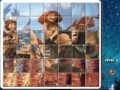 Hra The Croods Spin Puzzle